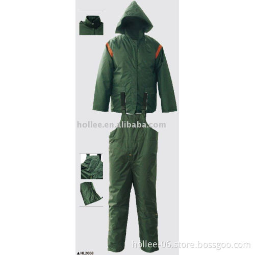 jacket and bib pants